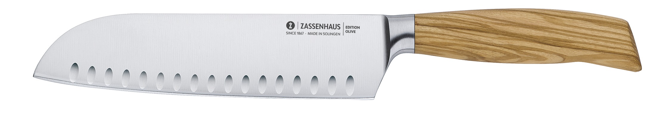 074055 EDITION OLIVE Nůž Santoku 20 cm Zassenhaus